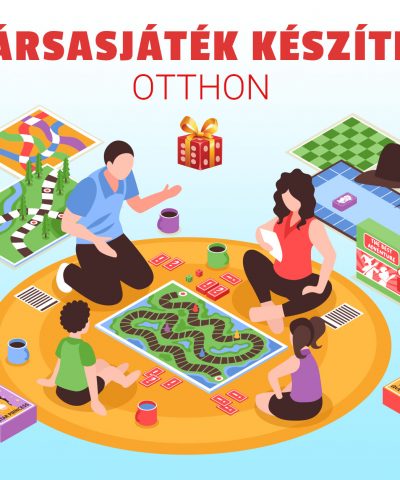 ajándéktársas társasjáték készítés online otthon